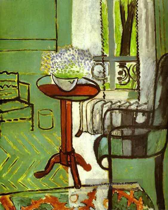 The Window Interior with Forget Me Nots 1916 abstract fauvism Henri Matisse Ölgemälde